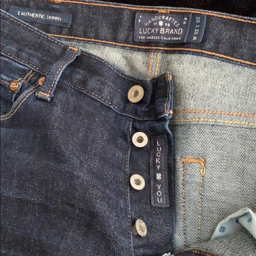 Lucky brand Authentic Skinny Jeans 32 W 32 L